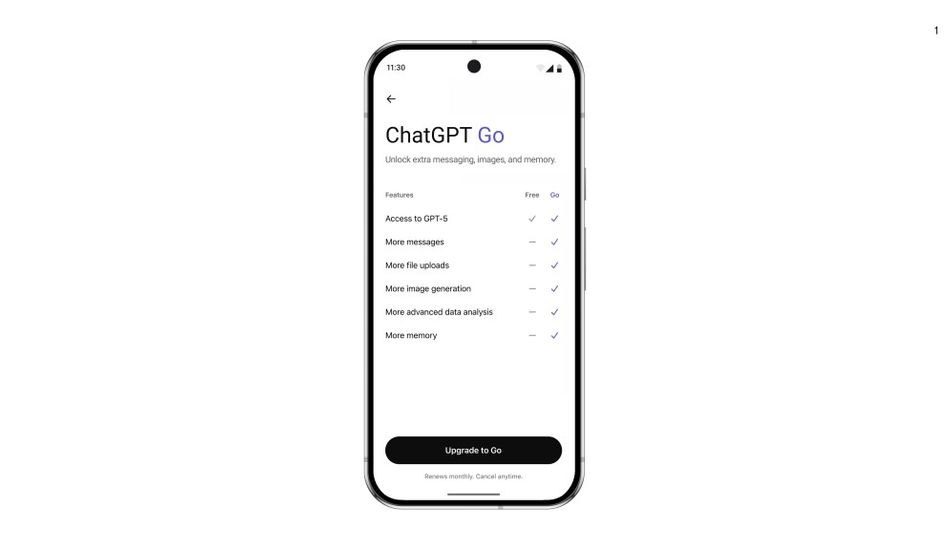 ChatGPT Go