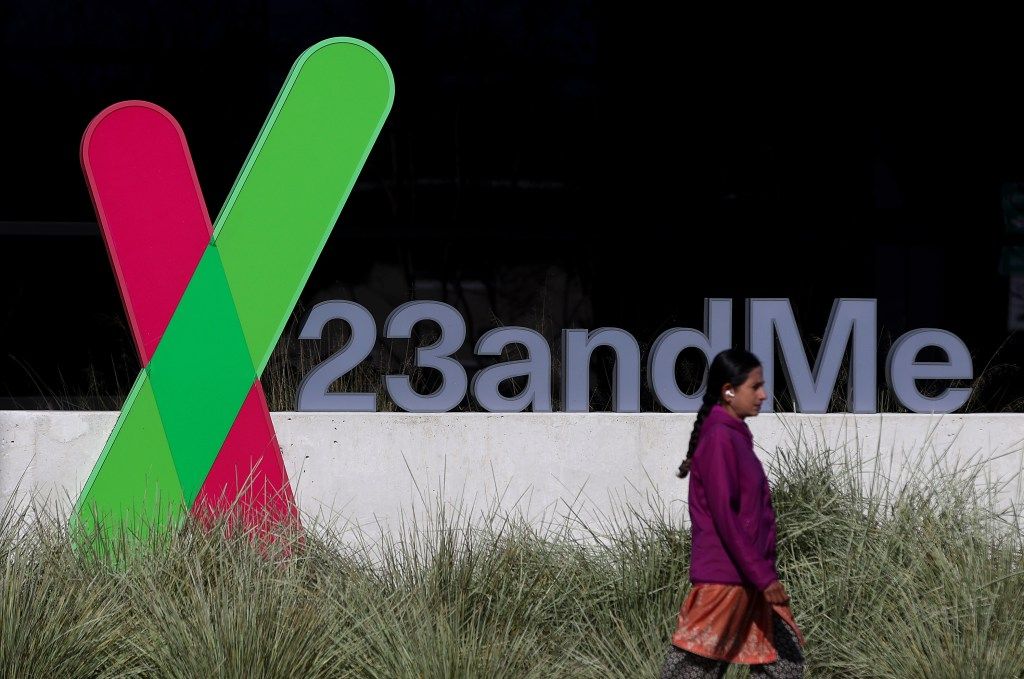 Falência 23andMe