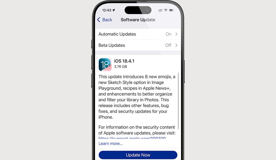 iOS 18.4.1