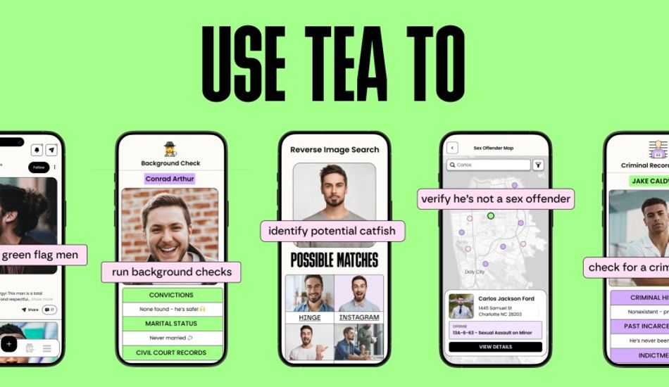 Violação Tea app